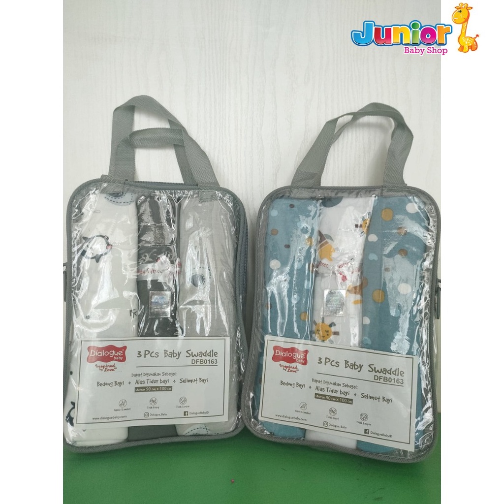 Dialogue Baby Baby Swaddle (BEDONG BAYI ISI 3PC) DFB0163