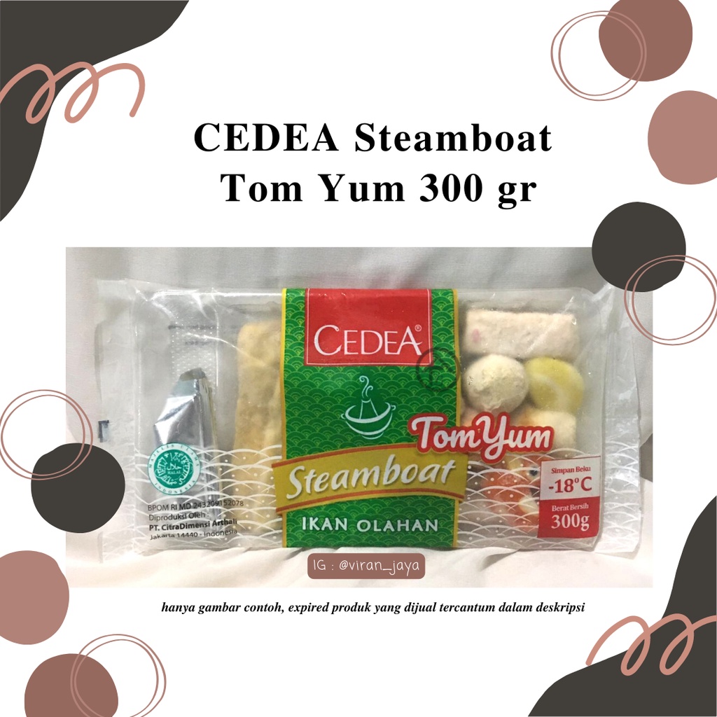 

Steamboat Tomyum Cedea 300 gr - Frozen Food