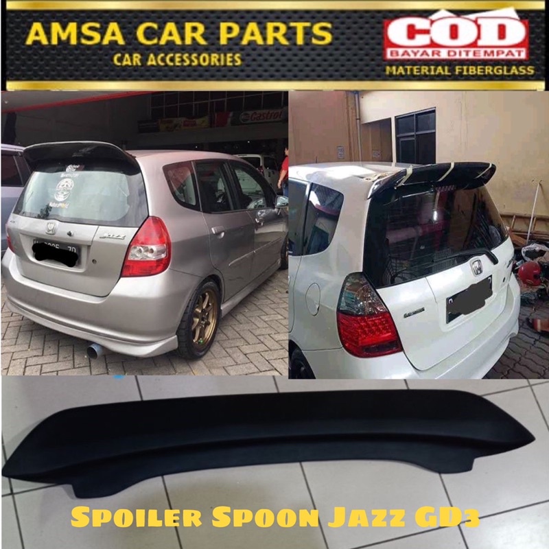 Spoiler Spoon jazz GD3 2003 2004 2005 2006 2007 idsi vtec