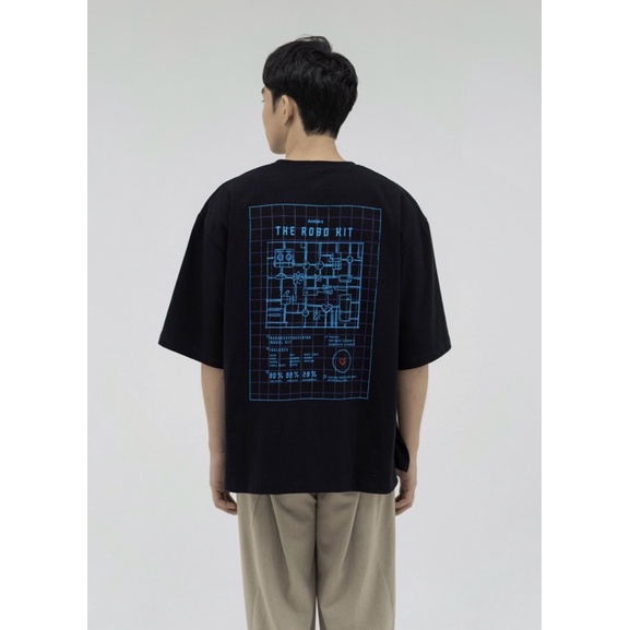 ANTIDOT X ROBOKITE X EUNOIA Robo Kit Oversized Tee BRAND NEW