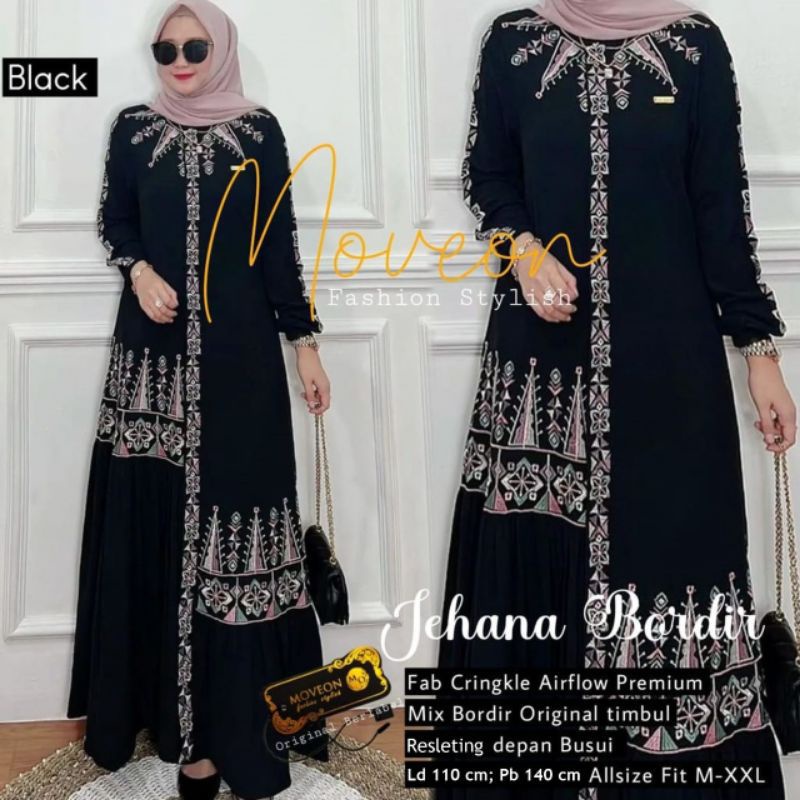 GS / JEHANA BORDIR / GAMIS BUSUI / BAJU KONDANGAN / GAMIS PESTA MUSLIMAH