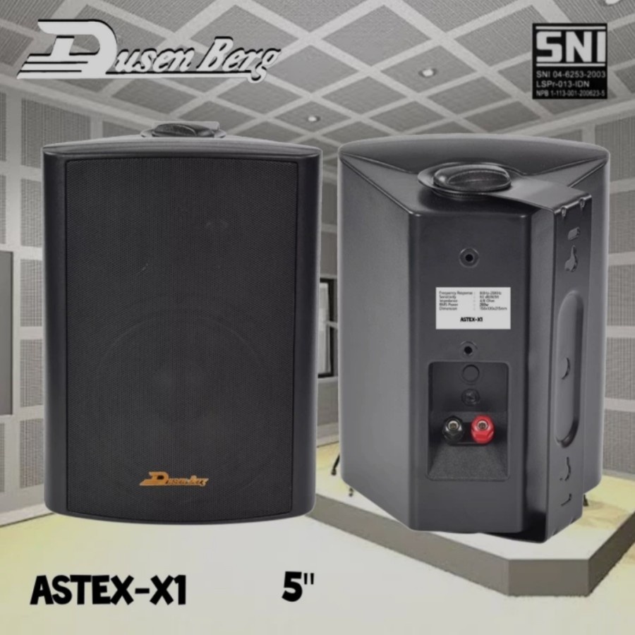 SPEAKER PASIF 5 INCH DUSENBERG ASTEX 1 ORIGINAL COCOK UNTUK CAFE RESTO