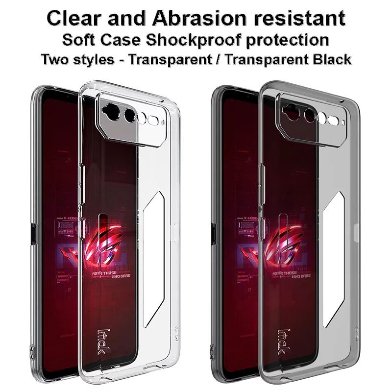 IMAK Case Asus Rog Phone 6 / 6 Pro Clear Softcase UX-5