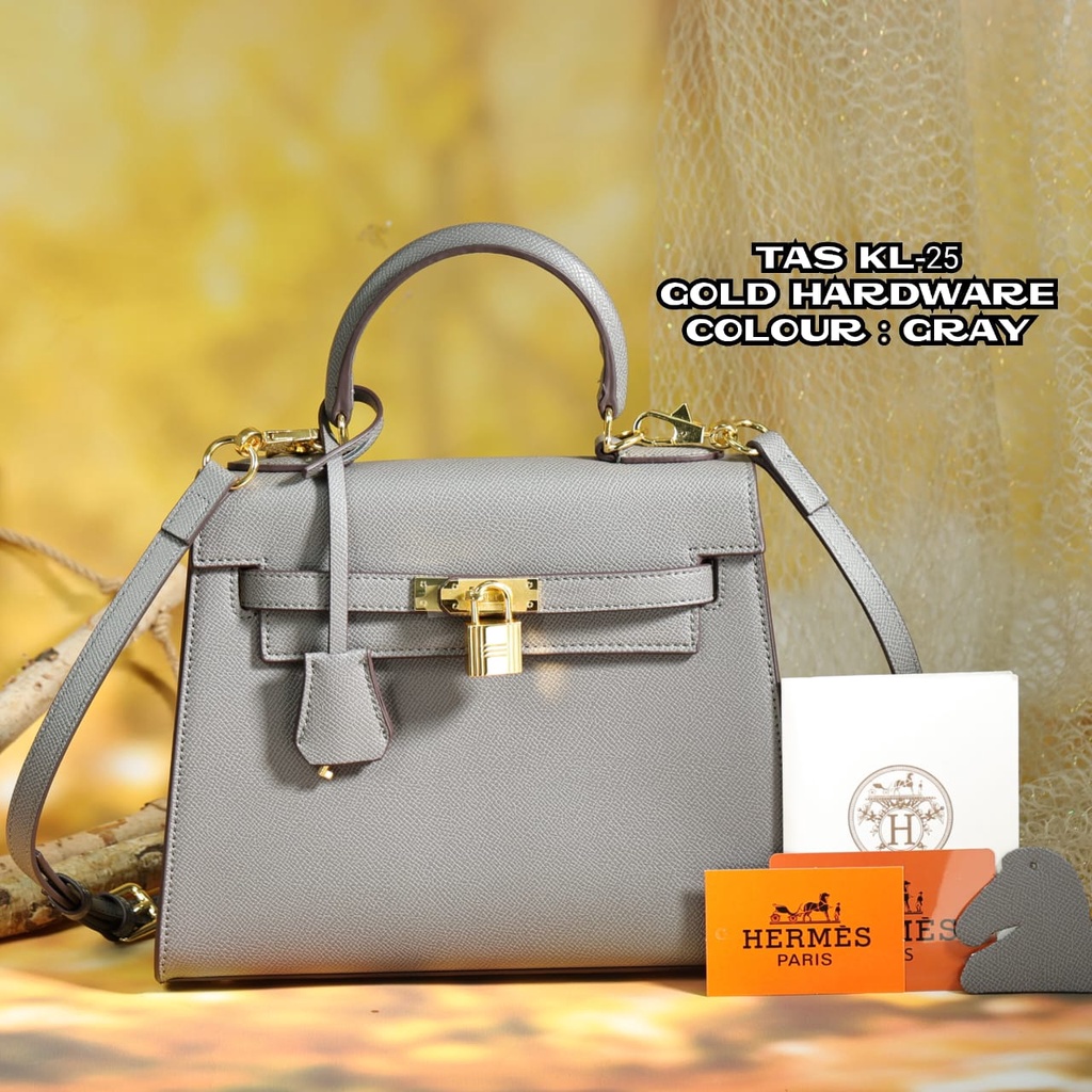 BAG KL-25 GOLD  HARDWARE