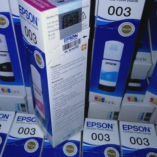 EPSON 003 ORIGINAL/TINTA PRINTER/EPSON L3110,L3150,L5190/PRINTER EPSON - Kuning