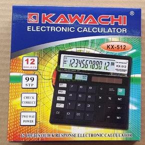 

COD Kalkulator KAWACHI KX-512 12 DIGIT Elektronic Calculator Check Correct