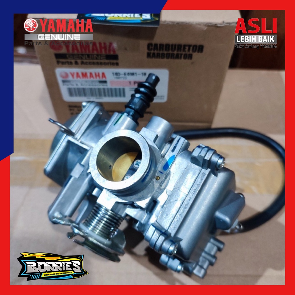 KARBURATOR CARBURATOR ASSY 14D MIO SOUL SMILE SPORTY FINO KARBU ORIGINAL ORI ASLI YAMAHA YGP 14D-E49