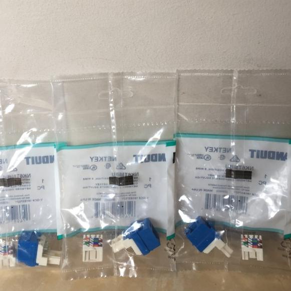 Modular PANDUIT NETKEY Cat 6 NK6TMBU/ PANDUIT / MODULAR PANDUIT CAT 6