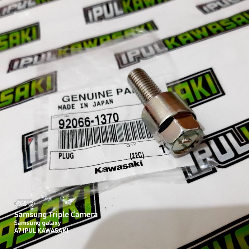 baud baut tap oli tutup pembuangan oli mesin ninja rr old ninja rr new original