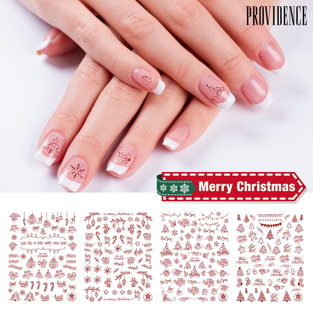 Providence Stiker Kuku DIY Ukuran Mini Untuk Wanita