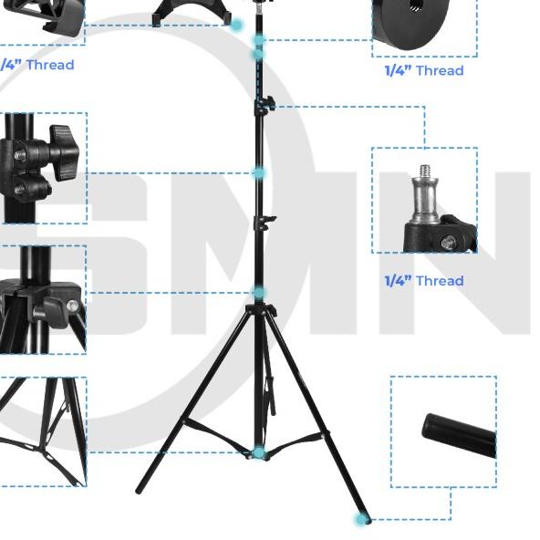 stand holder tablet tripod lightstand