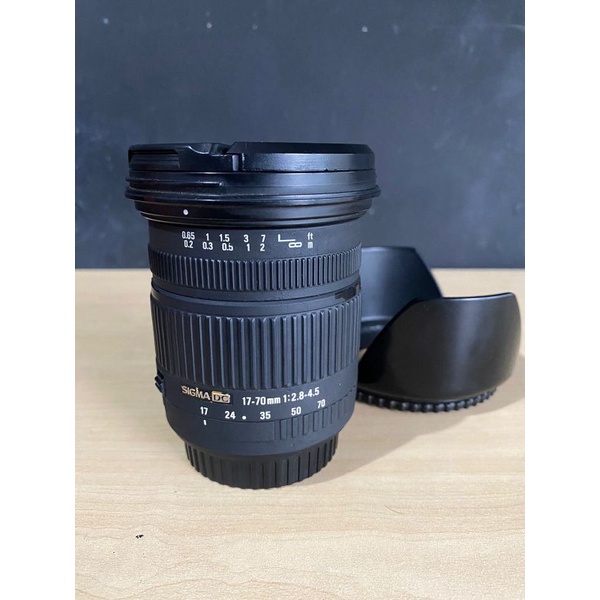 Lensa sigma DC 17-70mm f2.8 for canon