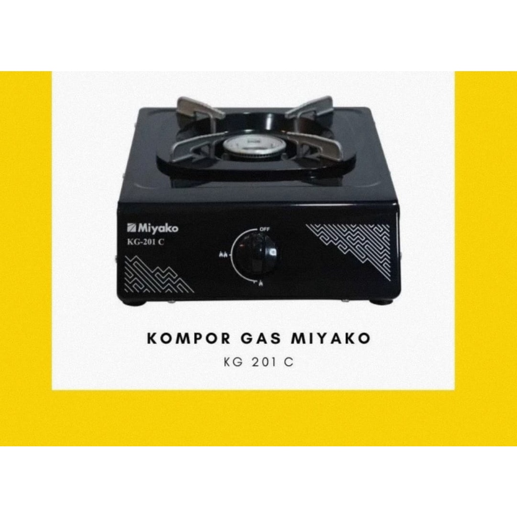 Kompor Gas 1 tungku Miyako KG-201 C