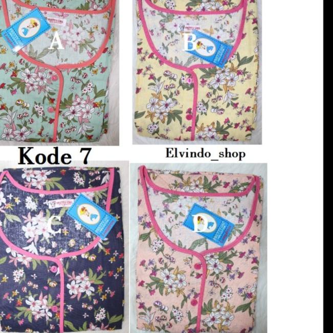 Daster /LOngdress Lengan Panjang/ HomeDress Katun Jepang Lokal Motif