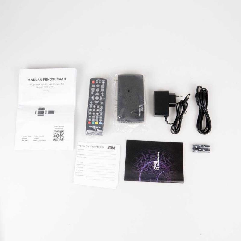 Taffware Bien8 STB Digital Satellite TV Tuner Set top Box 1080P DVB-T2