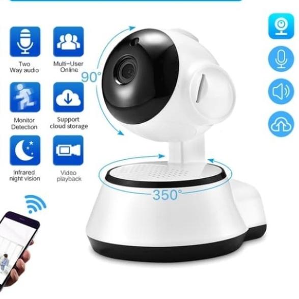 IP Camera Wifi CCTV V380 HD960P Q6 Wireless IP Kamera APP Control