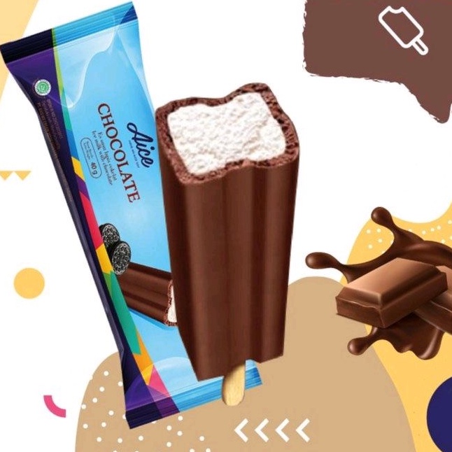 ✨ FSFF ✨[INSTANT]  Bundling 3pcs AICE Bingo Chocolate Stick