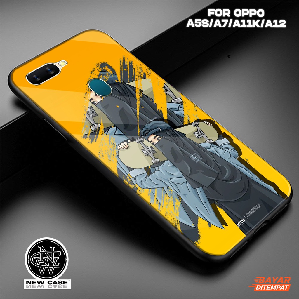 Case OPPO A5S/A7/A11K/A12 - Casing OPPO A5S/A7/A11K/A12 Terbaru 2022 Case lord case14 [ case HIJAB2 
