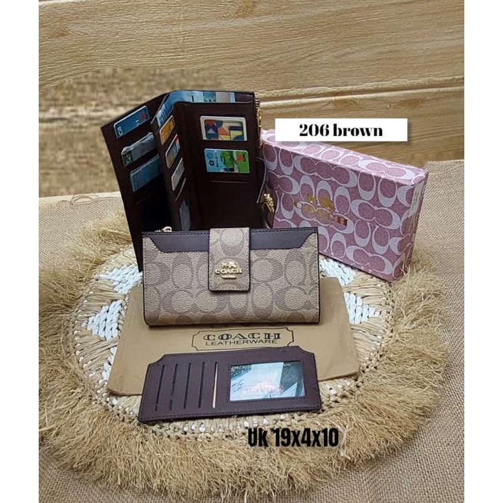 Dompet panjang bahan embos dan waterproof 207