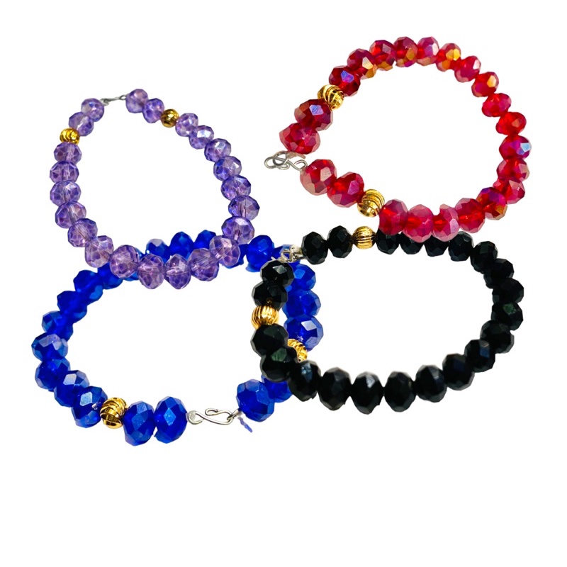 gelang asli Cristal ceko untuk pemasangan charm//gelang