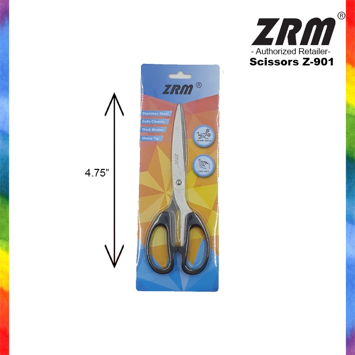 

ZRM Gunting 4.75" / 4.75" Scissors Stainless Steel Z-901