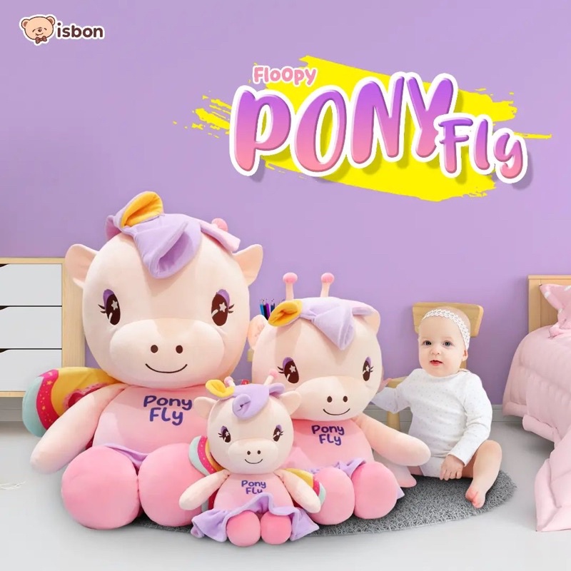 ORI ISTANA BONEKA ISBON BONEKA KUDA PONY