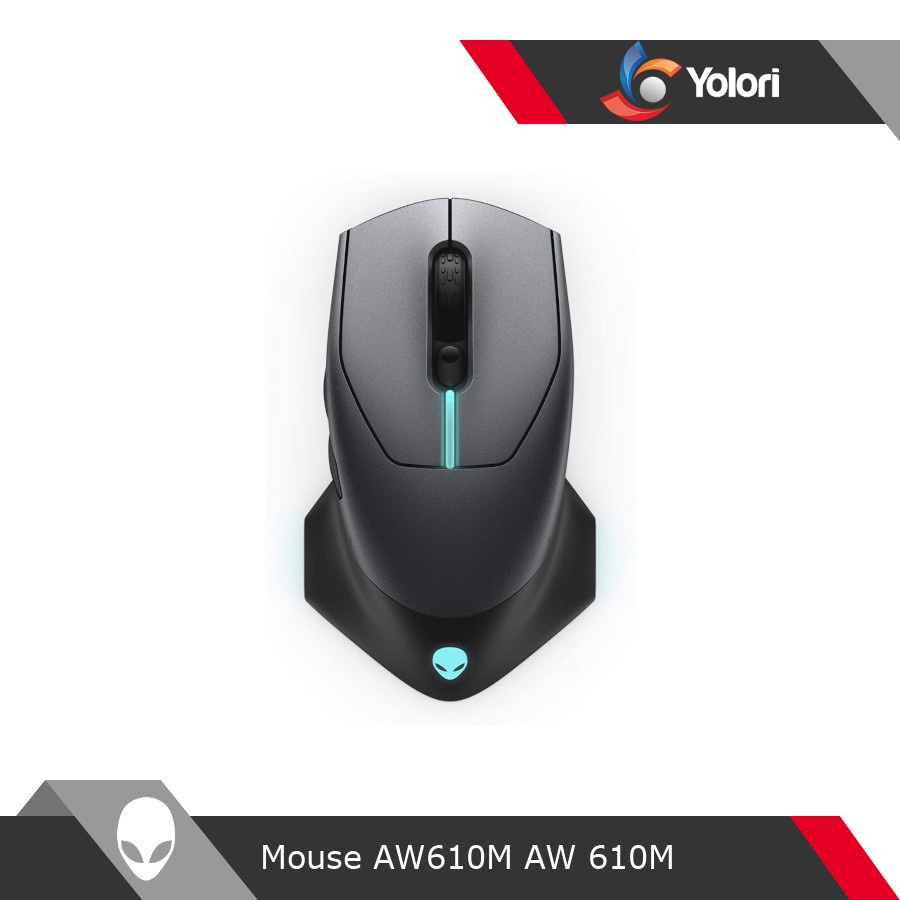 Alienware AW610M Wired &amp; Wireless Gaming Mouse - Hitam
