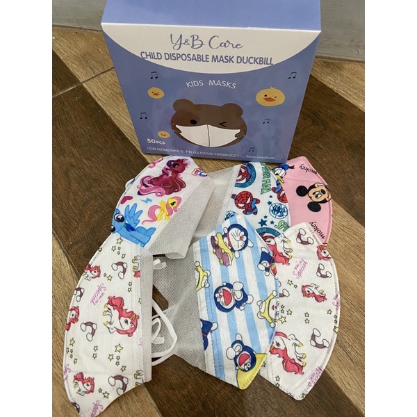 MASKER ANAK DUCKBILL