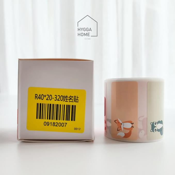 

DISKON Niimbot B21 Thermal Printer LABEL Roll/ Refill Label Lucu