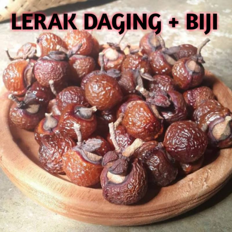 Lerak / Klerek Daging + Biji