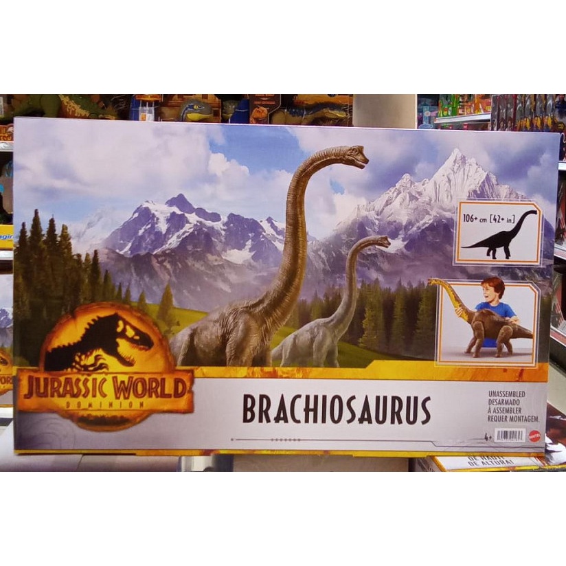 Sale Mainan: Jurassic World Dominion Brachiosaurus Ori Mattel