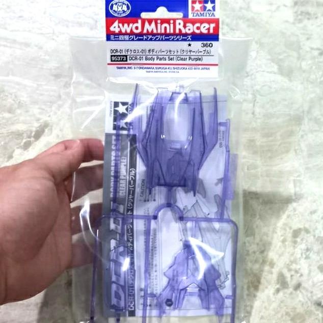 Tamiya 95373 DCR 01 Body Parts Set Clear Purple