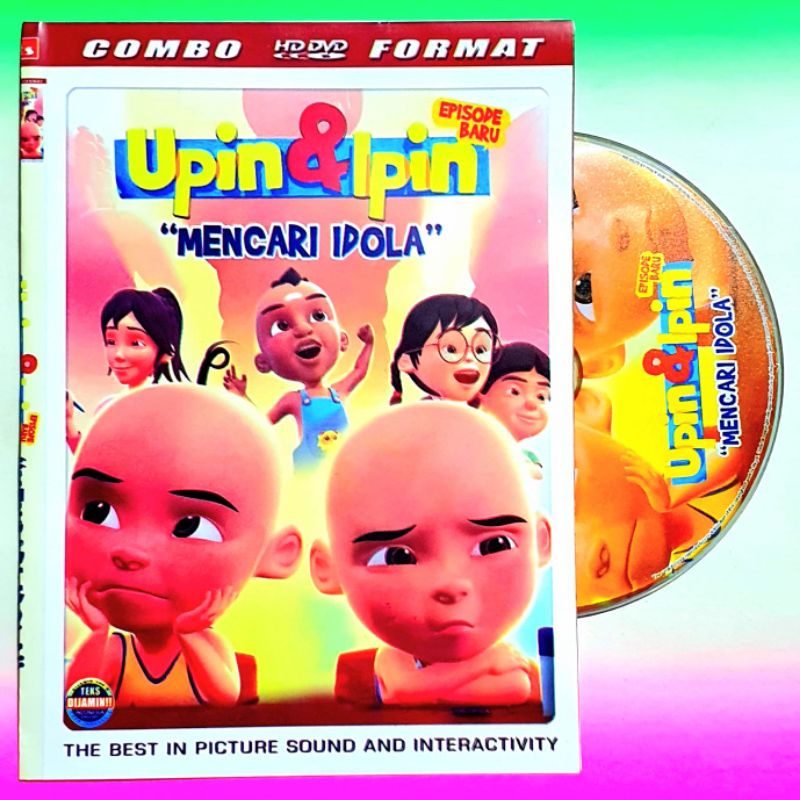 Kaset Film Edukasi Anak Anak Terbaru Upin Ipin Mencari Idola