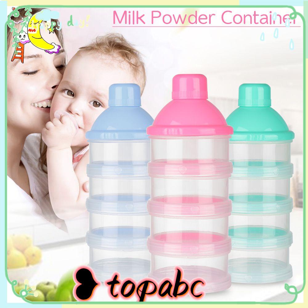 Top dispenser Botol Susu Formula Bayi 4 Tingkat Untuk Travel