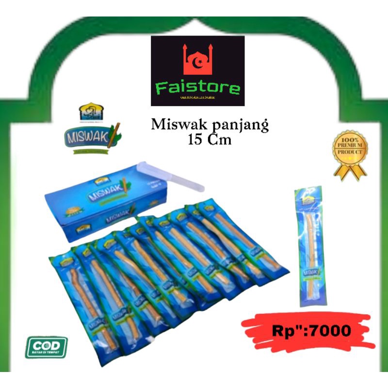 SIWAK MISWAK AL KHAIR ASSUNAH PANJANG 15CM UKURAN KECIL