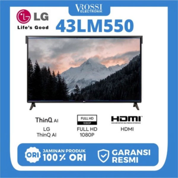 LG 43LM550 LED TV [43 Inch] Hitam Berkualitas