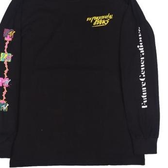 KREMLIN Long sleeve kaos lengan panjang - Geeks - Black - M