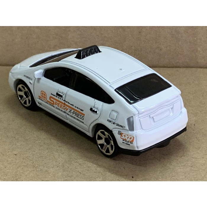 Matchbox Toyota Prius Taxi White Loose Pack