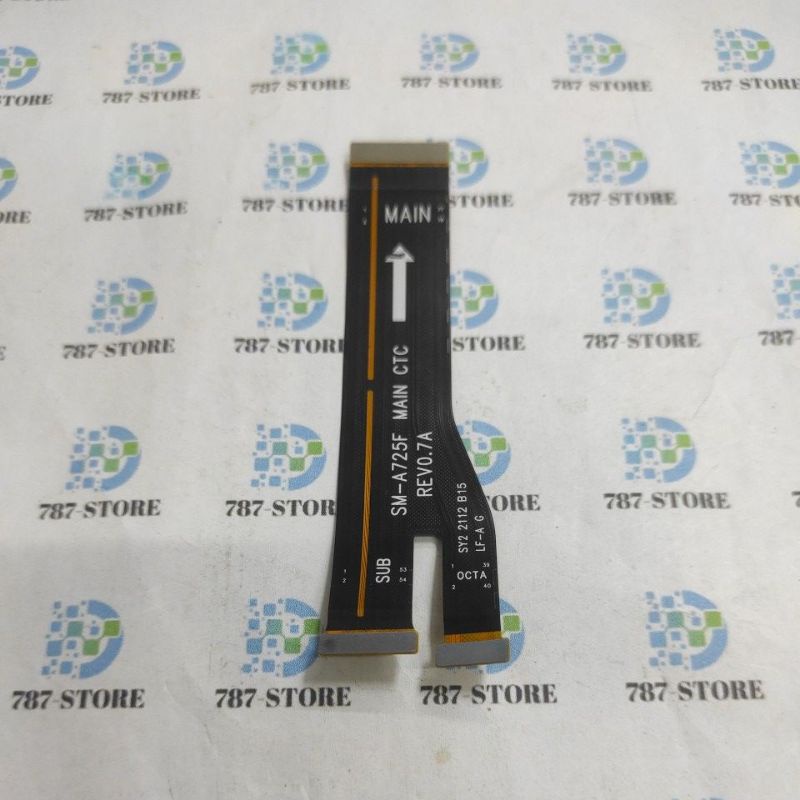 FLEXIBLE PBA MESIN MAINBORD SAMSUNG A72 A725F ORIGINAL BEKAS