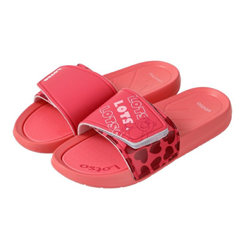 miniso 🇲🇨 x toy story pink lotso/ sendal lotso/sendal slipers