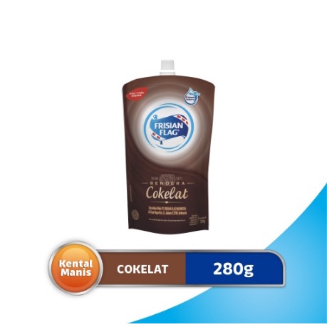 

FRISIAN FLAG SUSU KENTAL MANIS RASA COKELAT POUCH 280G