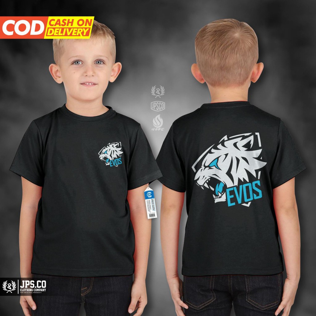 KAOS ANAK EVOS FREE FIRE BAJU EVOS GLO 222