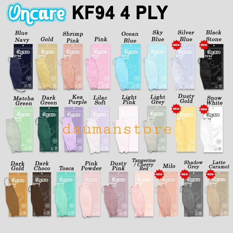 Masker korea |Masker KF94 Oncare | Masker warna