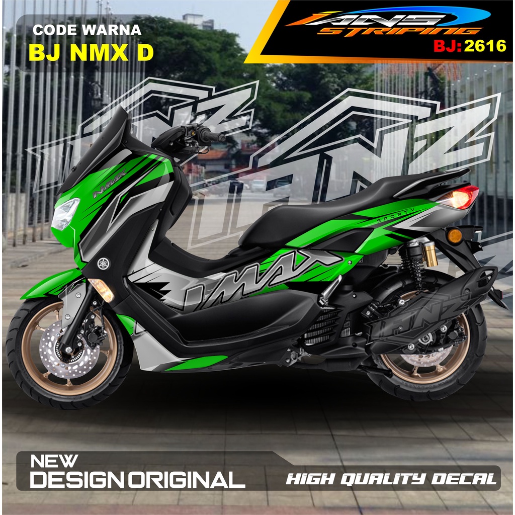 DECAL STICKER NMAX FULL BODY NEW DESAIN / STICKER VARIASI ALL NEW NMAX TERBARU  / STICKER NMAX OLD