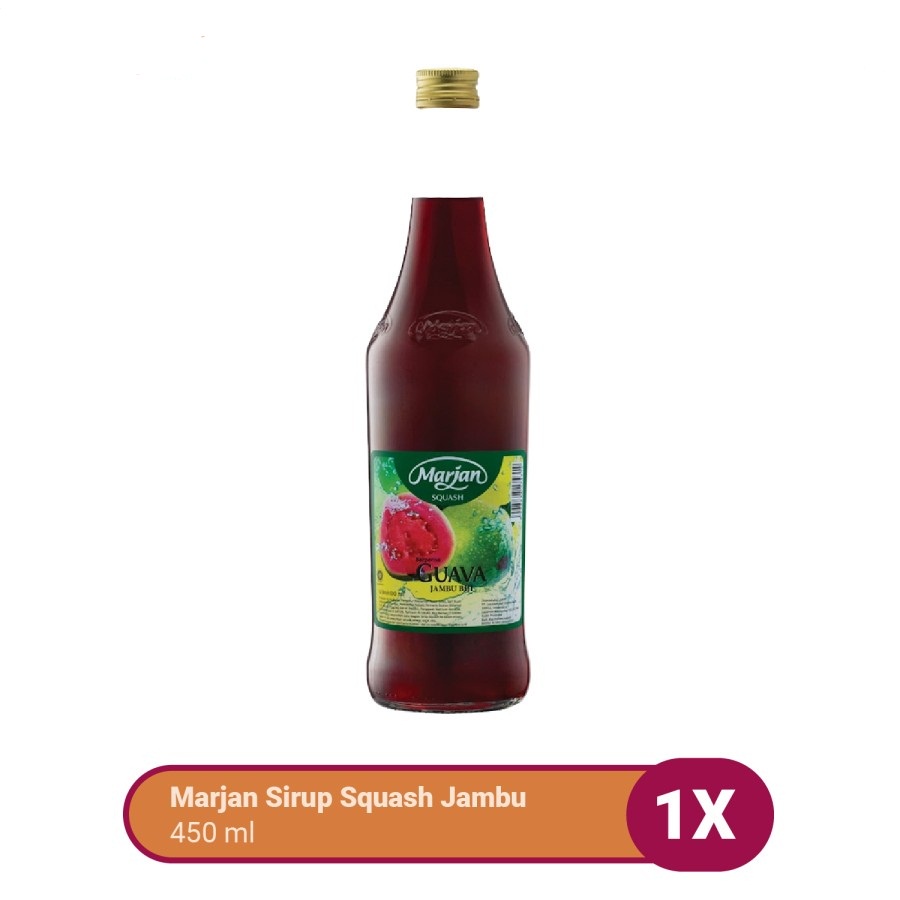 

SIRUP MARJAN SQUASH JAMBU 450ML GUAVA SYRUP