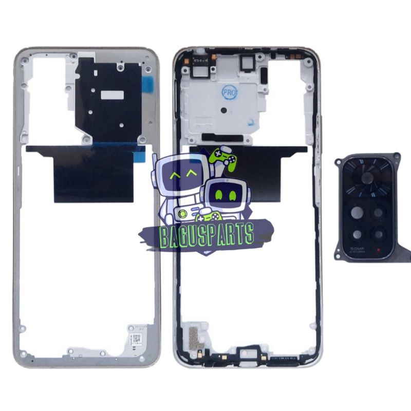 BEZEL / TULANG TENGAH / HOUSING XIAOMI REDMI NOTE 11