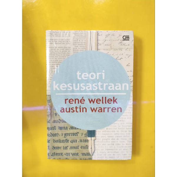teori kesusastraan Rene wellek austin