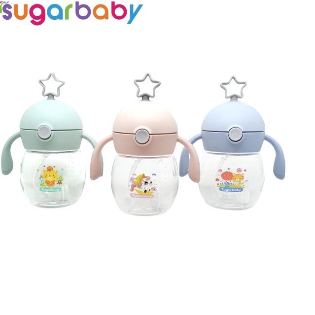 Sugar Baby TRITAN Sippy Cup Star (280 ml , 9 mo+) - Green