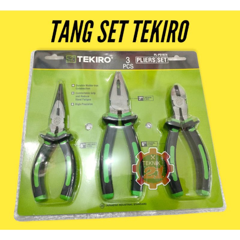 TANG TEKIRO 3 PCS TEKIRO TANG SET TANG TEKIRO SET