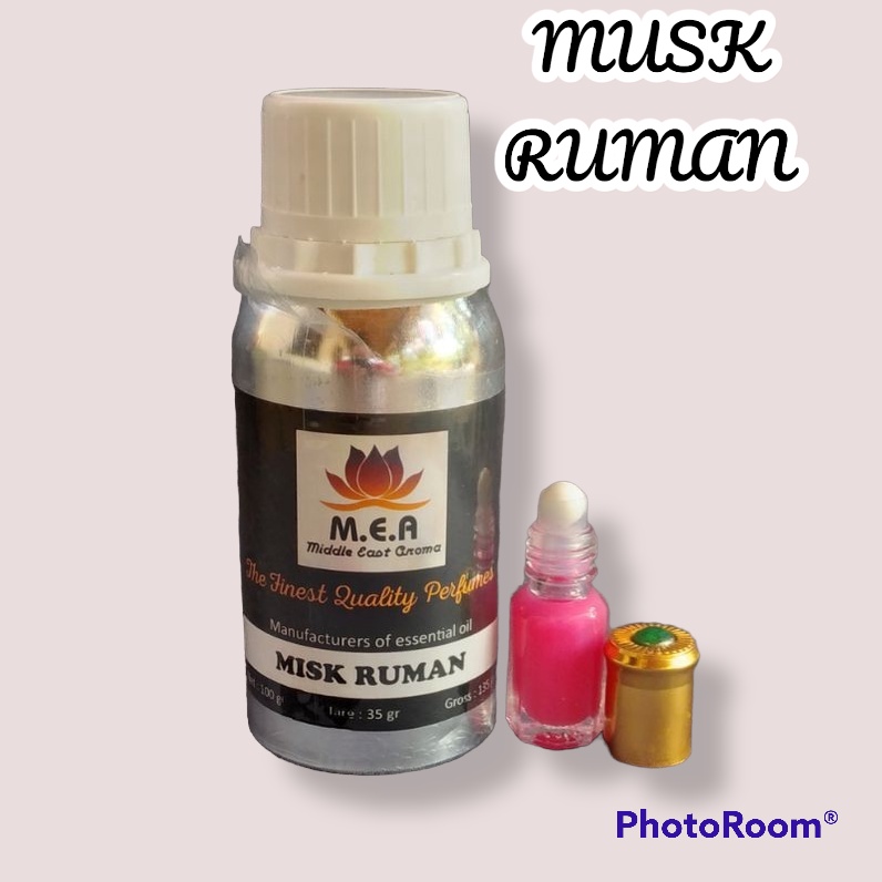 MUSK RUMAN BY mea original murni BIBIT 100% CAIRAN KENTAL BERWARNA PINK REAL PICK